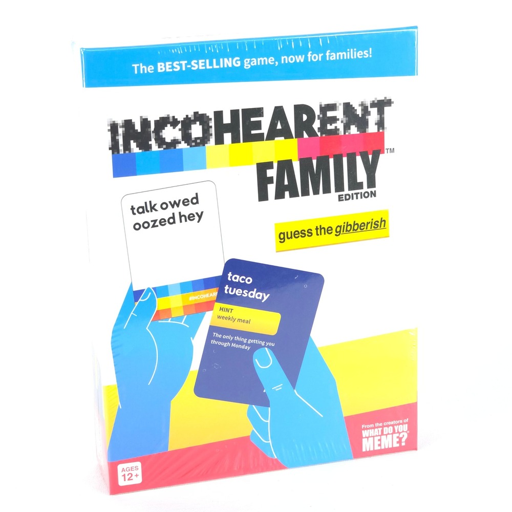 Incohearent Family Edition Card Game Guess Gibberish 2021 What Do You Meme Night